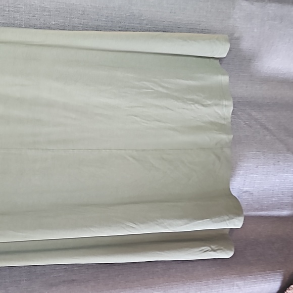 TERRA & SKY GREEN T-SHIRT DRESS SIZE 2X ROLLED SLEEVE - Picture 4 of 8